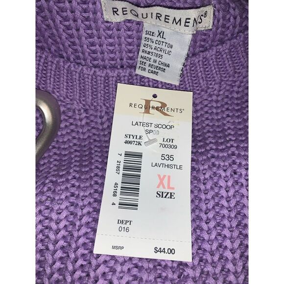 NWT Vintage Y2K Pastel Knit Sweater XL - Picture 10 of 11